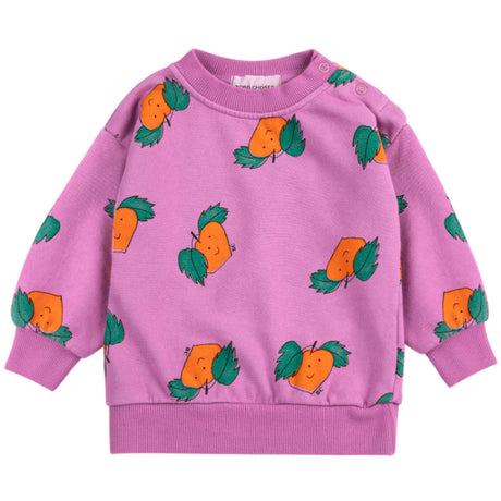 Bobo Choses Fuchsia Tangerine All Over Sweatshirt