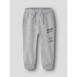Name It Grey Melange Nmmnilius Nreg Swe Bukser Bru Pb