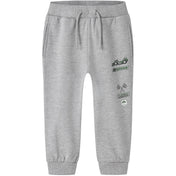 Name It Grey Melange Nmmnilius Nreg Swe Bukser Bru Pb