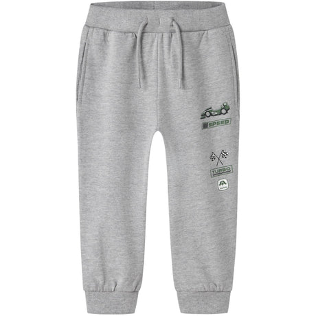 Name It Grey Melange Nmmnilius Nreg Swe Bukser Bru Pb