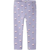 Name It Lavender Icing Nmfolini Swe Leggings Bru Pb