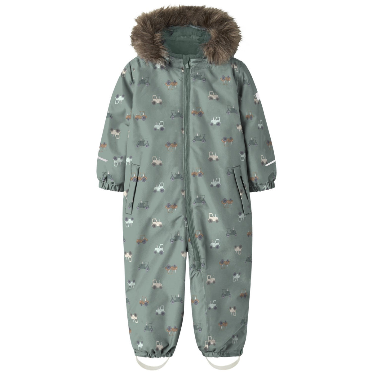 Name It Iceberg Green Nmmsnow10 Dragt Aop Fo Noos