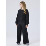 Name It Black Nkfrisine Ls Top Pb