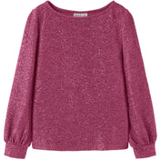 Name It Pink Yarrow Nkfrisine Ls Top Pb