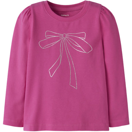 Name It Pink Yarrow Nmfrilina Ls Top Pb