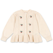 Konges Sløjd Pearled Ivory Soleil Cardigan Gots