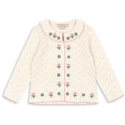 Konges Sløjd Off White Rosier Cardigan