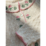 Konges Sløjd Off White Rosier Cardigan