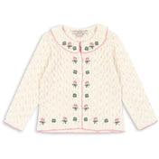 Konges Sløjd Off White Rosier Cardigan
