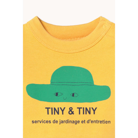 TinyCottons Soft Yellow Tiny Hue Baby Sweatshirt
