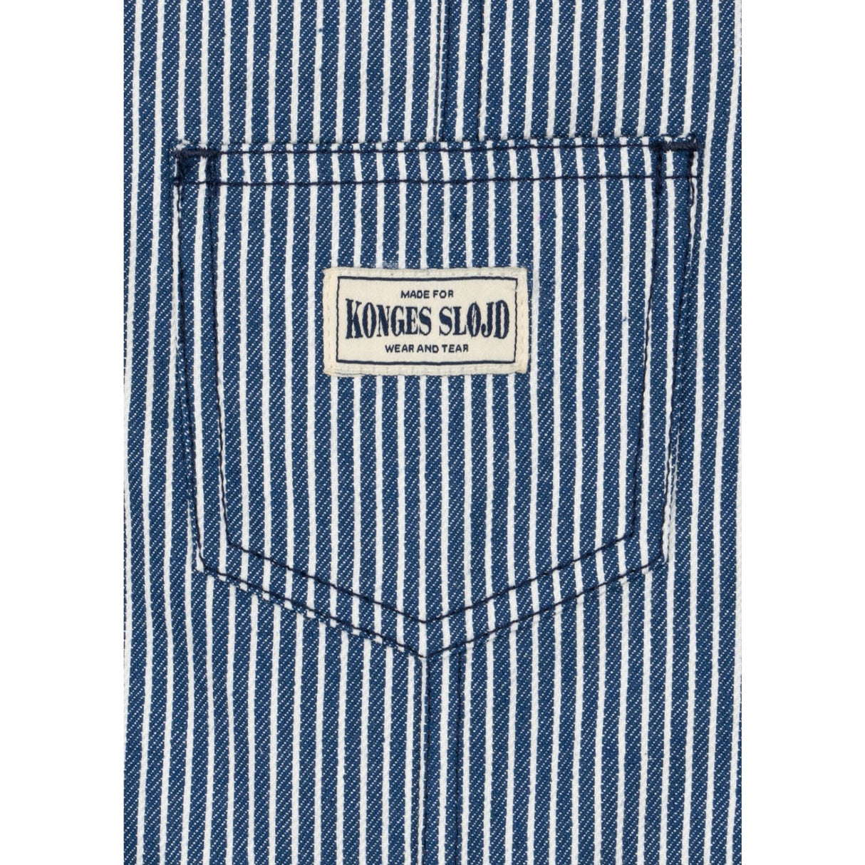 Konges Sløjd Blue Stripe Luc Smækbukser Gots