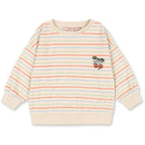 Konges Sløjd Confetti Stripe Itty Rib Sweatshirt Gots