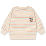 Konges Sløjd Confetti Stripe Itty Rib Sweatshirt Gots