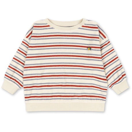 Konges Sløjd Stripe Winds Itty Rib Sweatshirt Gots