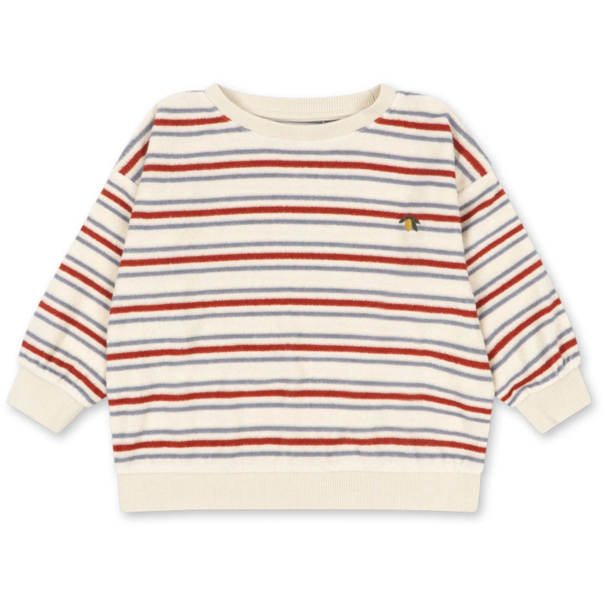 Konges Sløjd Stripe Winds Itty Rib Sweatshirt Gots