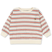 Konges Sløjd Stripe Winds Itty Rib Sweatshirt Gots