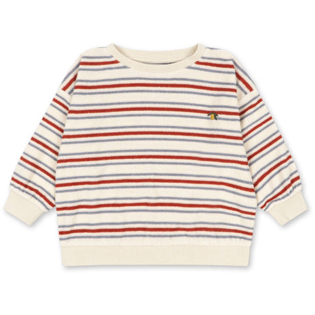 Konges Sløjd Stripe Winds Itty Rib Sweatshirt Gots