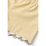 COPENHAGEN COLORS Pale Yellow Comb. Deco Top & Shorts Sæt