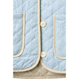 COPENHAGEN COLORS Lt. Blue Comb. Quiltet Vest