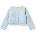 COPENHAGEN COLORS Lt. Blue Comb. Quiltet Jakke