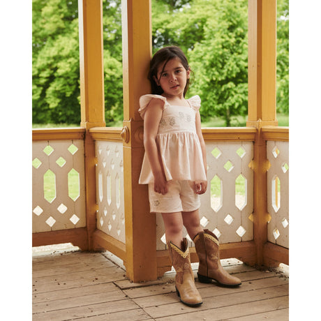 COPENHAGEN COLORS Dusty Rose Comb. Summer Sæt W. Emb.