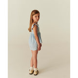 COPENHAGEN COLORS Lt. Blue Comb. Summer Sæt W. Emb.