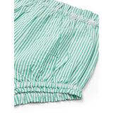 COPENHAGEN COLORS Sharp Green W Cream Stripe Seersucker Baby Sæt