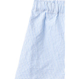 COPENHAGEN COLORS Sky Blue W Cream Stripe Seersucker Deco Sæt