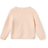 COPENHAGEN COLORS Soft Pink Baby Cross-Over Cardigan