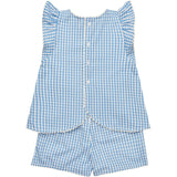 COPENHAGEN COLORS Blue Houndstooth Mini Houndstooth Deco Sæt