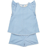 COPENHAGEN COLORS Blue Houndstooth Mini Houndstooth Deco Sæt