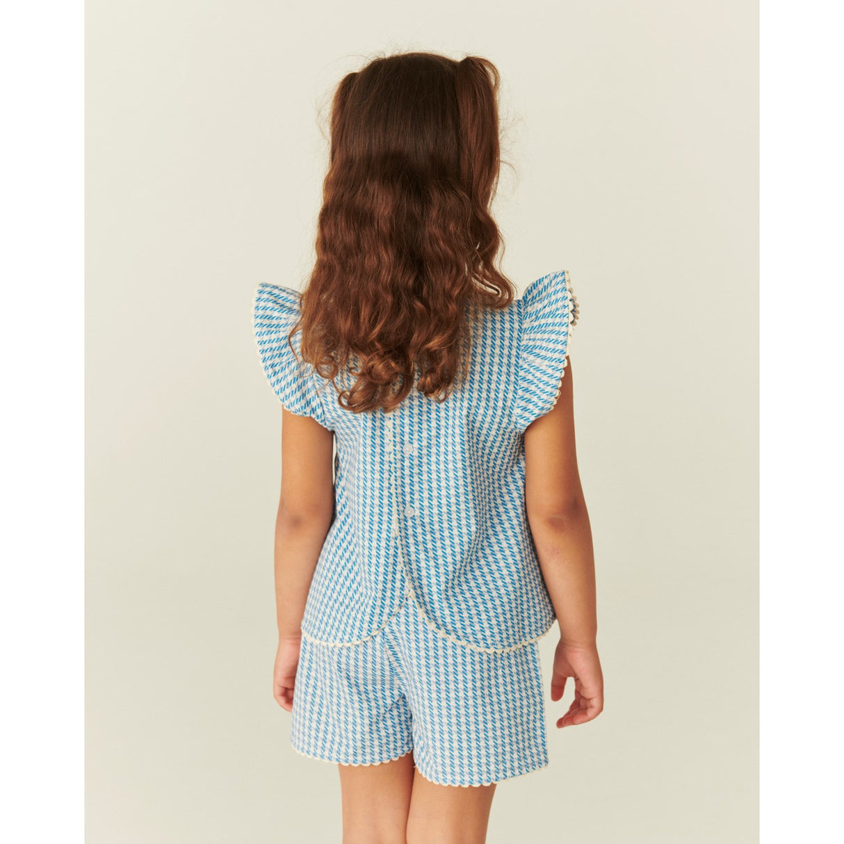 COPENHAGEN COLORS Blue Houndstooth Mini Houndstooth Deco Sæt