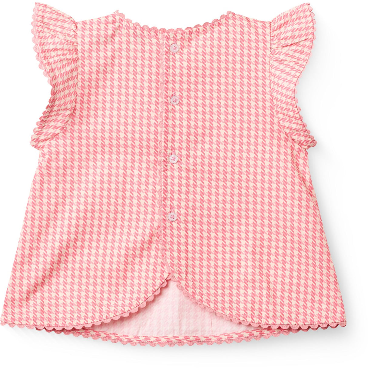 COPENHAGEN COLORS Pink Houndstooth Mini Houndstooth Deco Sæt