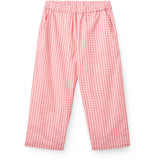 COPENHAGEN COLORS Pink Houndstooth Mini Houndstooth Bukser