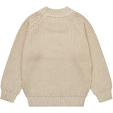 COPENHAGEN COLORS Sand Strikket Classic Rib Bluse