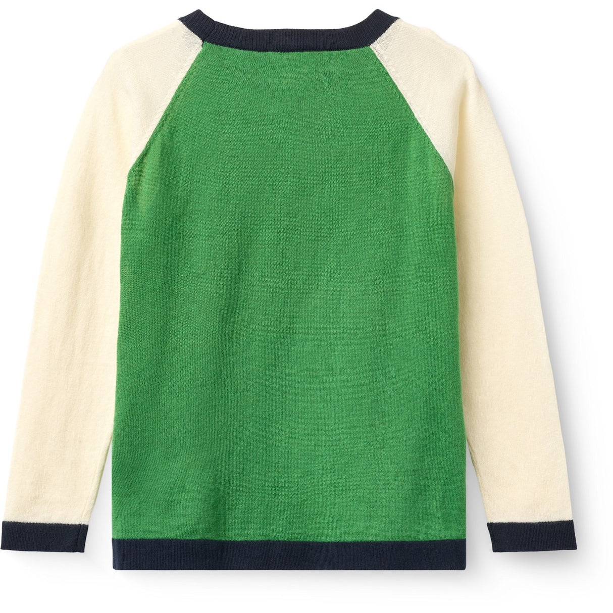 COPENHAGEN COLORS Sharp Green Comb. Light Strikket Farve Block Bluse