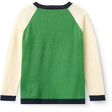 COPENHAGEN COLORS Sharp Green Comb. Light Strikket Farve Block Bluse