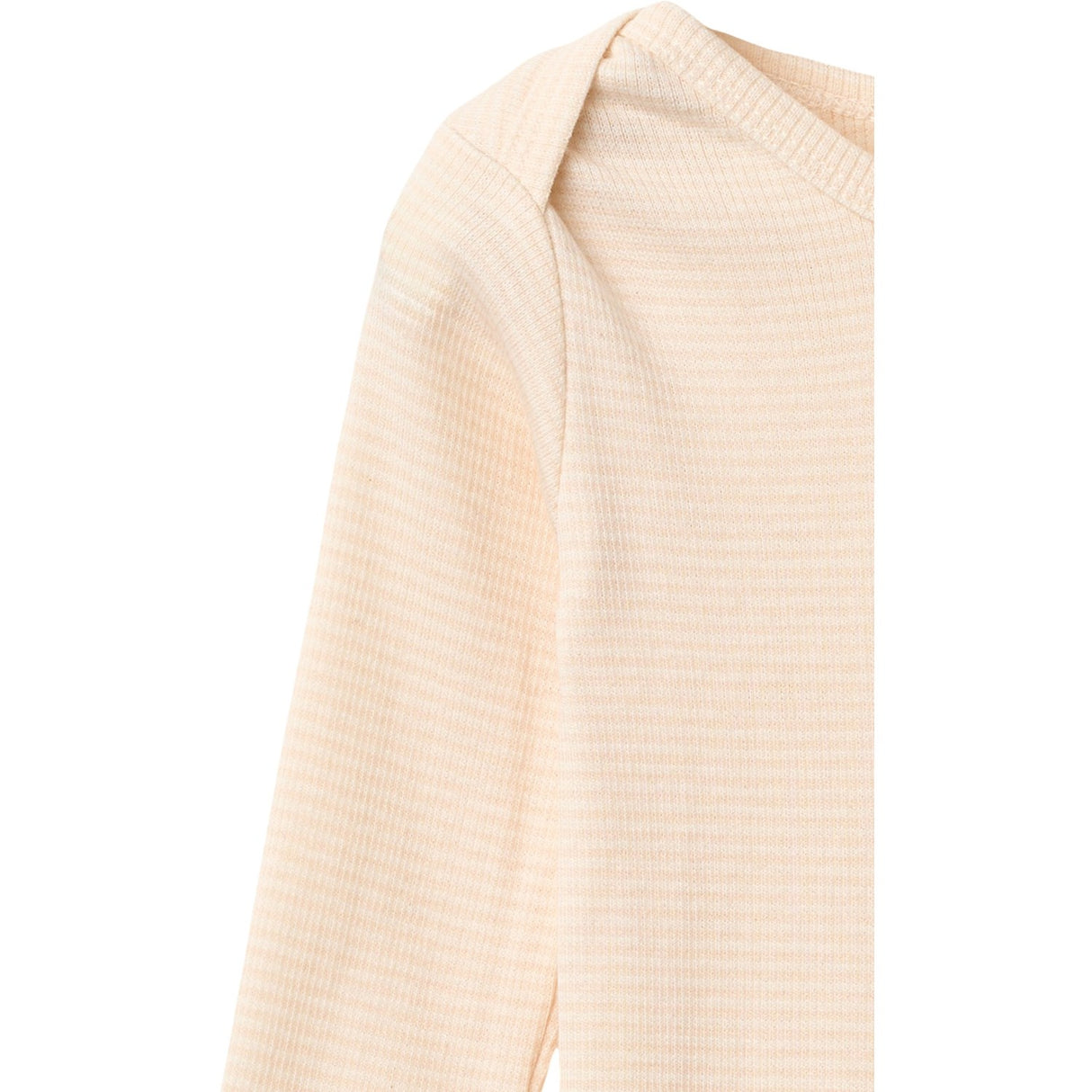 COPENHAGEN COLORS Dusty Rose/Cream Stripe Modal Full Body Romper