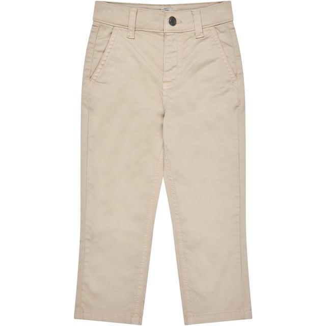 COPENHAGEN COLORS Beige Silky Twill Chinos Slim - Med Stretch