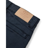 COPENHAGEN COLORS Navy Silky Twill Chinos Slim - Med Stretch
