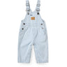 COPENHAGEN COLORS Denim Lt. Blue Stripe Y/D Twill Baby Smækbukser