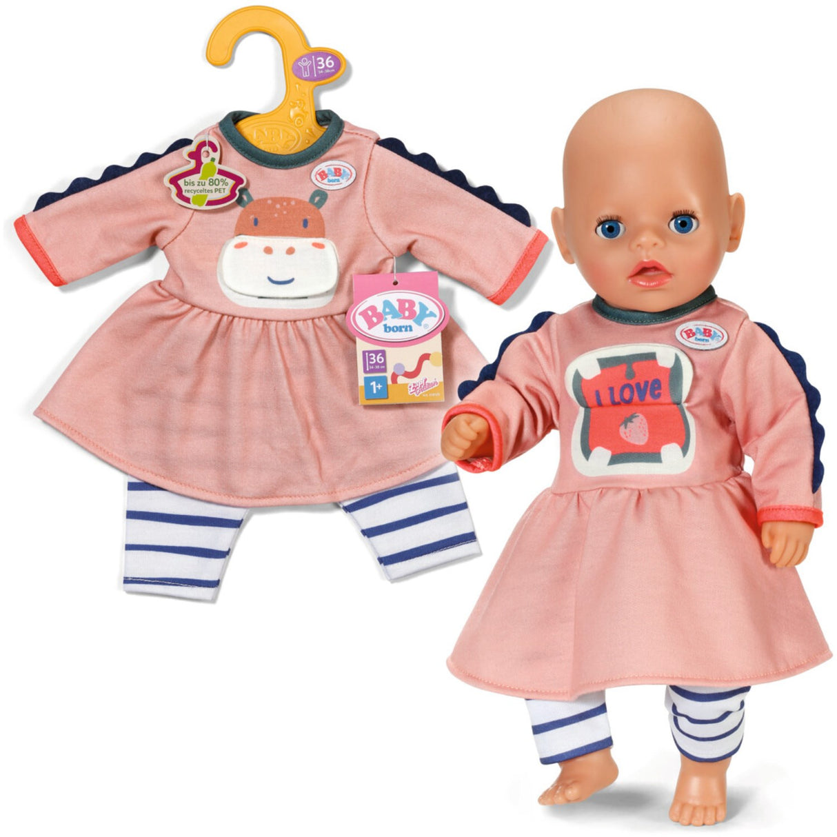 BABY Born Kjole Jungle 36cm