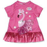 BABY Born Kjole Flamingo 43cm