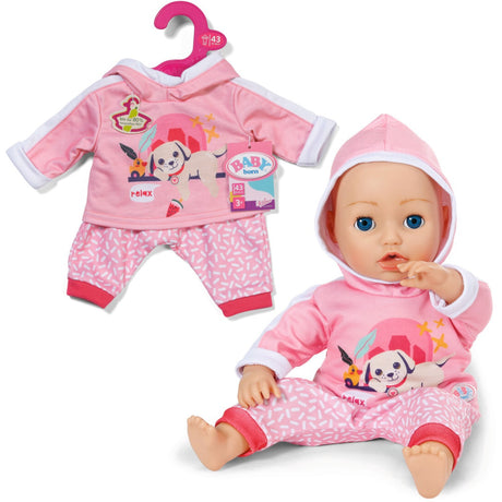 BABY Born Jogging Dragt Pink 43cm