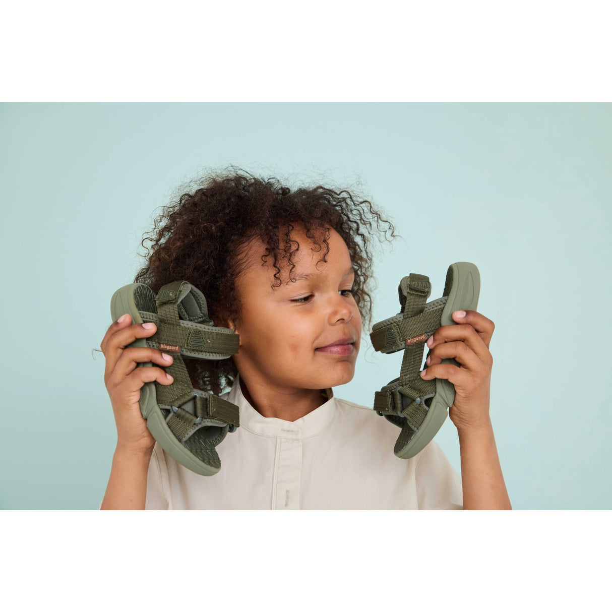 Bisgaard Olive Louis Sandal