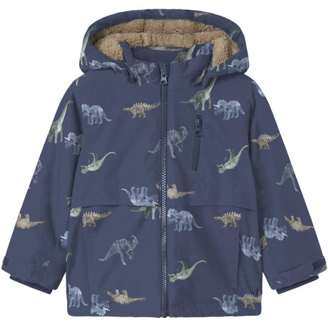 Name It Oceana Dino Nmmsnow05 Jakke Aop 1Fo