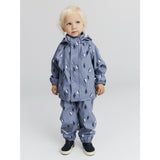 Name It Country Blue Nmmdry10 Rain Sæt Au Aop Fo