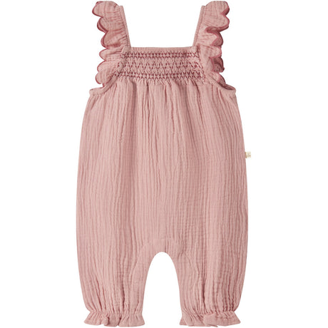 Lil'Atelier Rose Tan Nbfhiba Loose Overall Lil