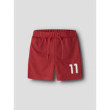 Name It True Red Nmnhiteam Shorts Sæt