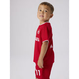Name It True Red Nmnhiteam Shorts Sæt